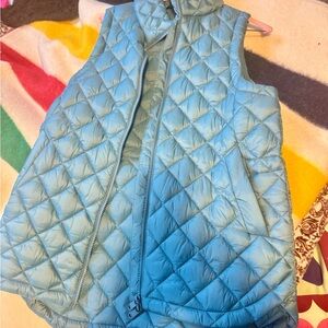 Patagonia Light Blue Quilted Vest